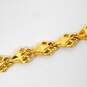 14K Yellow Gold Etched Cut Out Bracelet 6.0g image number 5