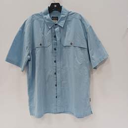 Men's Patagonia Island Hopper Short Sleeve Button Down Shirt Sz L