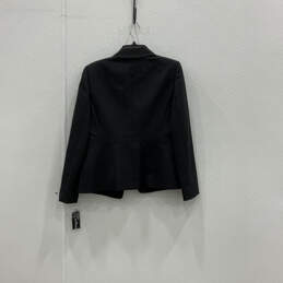 NWT Womens Black Notch Lapel Blazer And Pant 2 Piece Suit Set Size 10 alternative image
