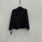 NWT Womens Black Notch Lapel Blazer And Pant 2 Piece Suit Set Size 10 image number 2