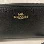 Black Coach Basic Wallet With Compartments Certified Authenticated image number 2