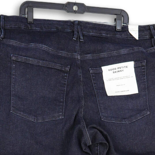 NWT Womens Blue Denim Medium Wash Good Petite Skinny Leg Jeans Size 28-32 image number 4