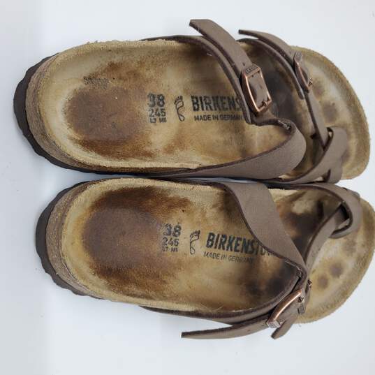 Wm Birkenstock Mayari Moca Buckle Sandals 38 / US M5 image number 3