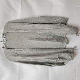 Madewell Gray Cotton Blend Knit Cardigan Womens Size M