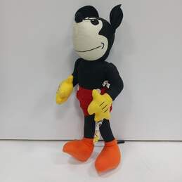Vintage Schylling Vintage Disney Retro Collection Mickey Mouse Plush with Tag