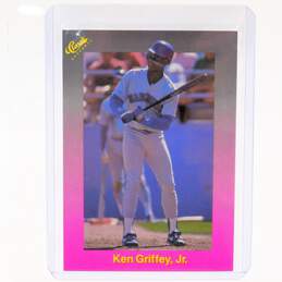 1989 Ken Griffey Jr Classic Update Rookie Purple Travel Edition Seattle Mariners