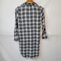 WOMENS MADEWELL FLANNEL LONG SLEEVE DRESS image number 2