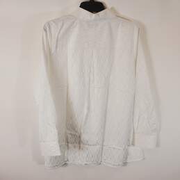 Foxcroft NYC Women White Button Up Blouse 14 NWT alternative image