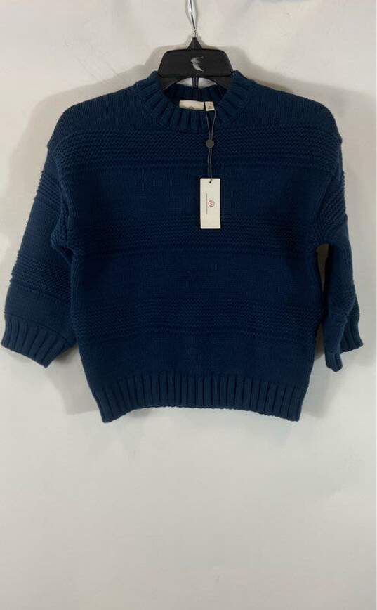 Adriano Goldschmied Blue Sweater - Size X Small NWT image number 1