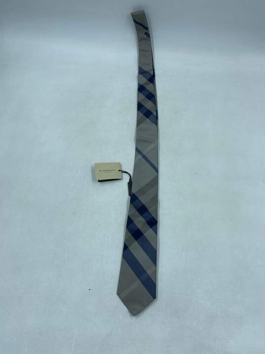 Burberry Gray Tie - Size One Size image number 1