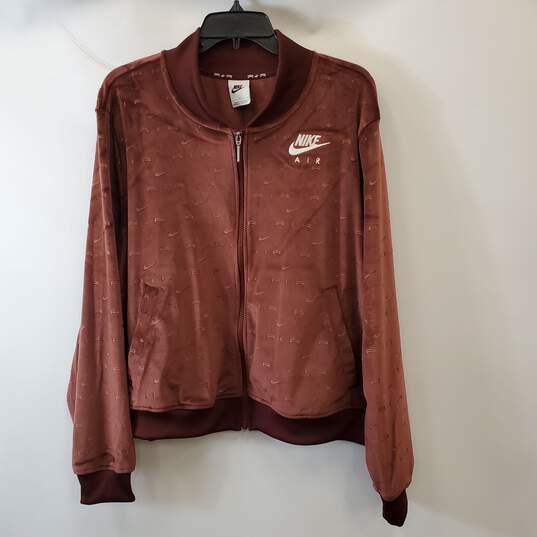 Nike Women Brown Sweater Sz 1X NWT image number 1