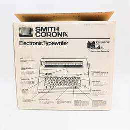 Vintage Smith Corona XL 1500 Portable Electric Typewriter In Original Box alternative image