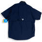 NWT Mens Blue Short Sleeve PFG Omni-Shade UPF 50 Fishing Button-Up Shirt XL image number 2