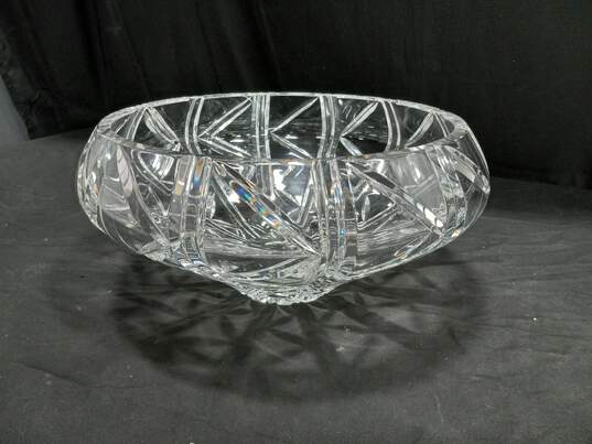 14" Clear Crystal Bowl image number 1