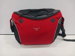 Osprey Red And Black Messenger/Laptop Bag