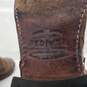 BedStu Women's 'Blanchett' Distressed Brown Leather Buckle Boots Size 9 image number 7