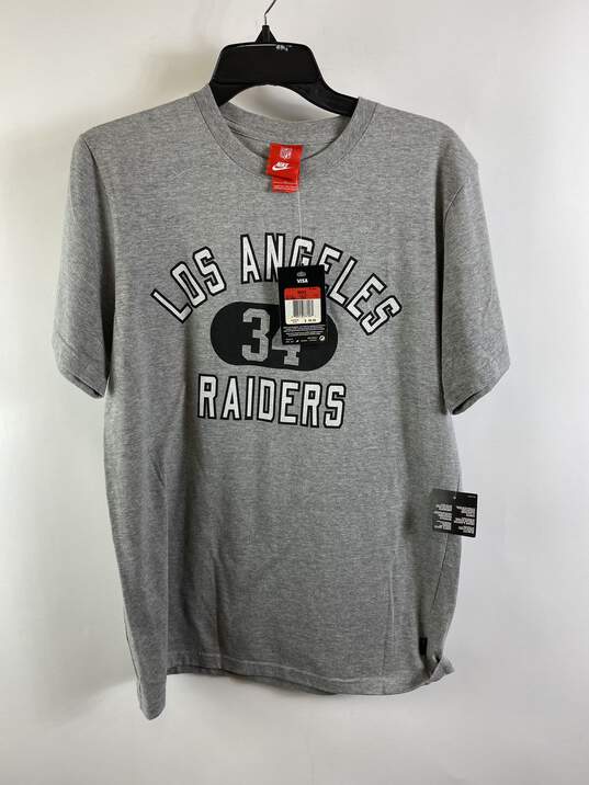 Nike Men Gray LA Raiders T-shirt L NWT image number 1