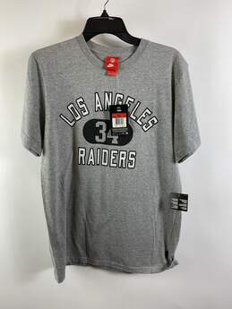 Nike Men Gray LA Raiders T-shirt L NWT