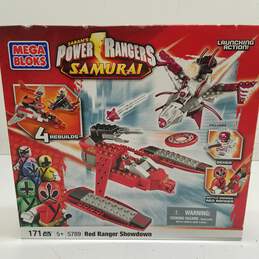Mega Blocks 5789 Saban's Power Rangers Samurai Red Ranger Showdown 171pcs
