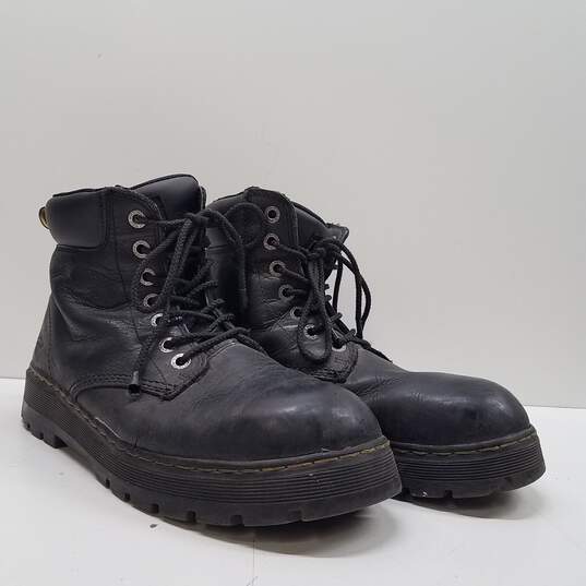 Dr Martens Leather Workwear Steel Toe Boots Black 12 image number 3