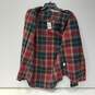 J. Crew Men's Red/Green Plaid Button-Up Shirt Size S NWT image number 1