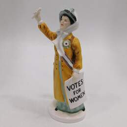 VTG 1977 Royal Doulton Votes For Women Porcelain Figurine History Series