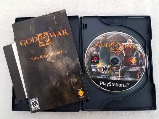 God of War II 2 Disc Set Sony PlayStation 2 PS2 Game image number 2