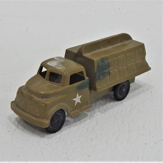 Lot of 4 Vintage  Army Vehicles Plastics image number 5