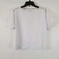 Albion Women White Crop Top Sz S NWT image number 1