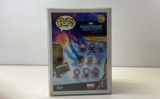 Funko Pop! MARVEL GROOT #260 Exclusive Collector Corps with Protector IOB image number 5