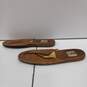 Bruno Magli Unisex Brown Leather Slipper Size 9 w/Matching Case image number 2