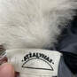 NWT Womens White Brown Tip Faux Fur Fashionable Round Cossack Hat image number 5
