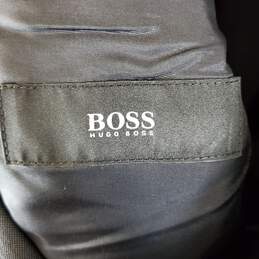 Hugo Boss Men Black Wool Suit Set Sz 42L alternative image