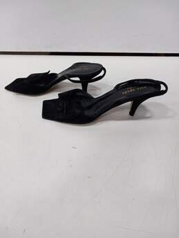Kate Spade Women's Black Suede Kitten Heel Pumps Size 7.5 alternative image