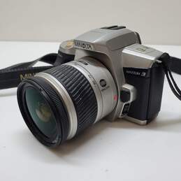 Minolta Maxxum 3 SLR 35mm Film Camera With 28-80mm Lens Untested alternative image