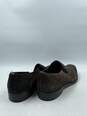 Authentic Prada Brown Square-Toe Loafers M 10 image number 4