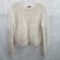 Vince Camuto Cream Cable Knit Sweater Women's Size S image number 1