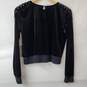 LEITH Black Blouse Top Shirt Women's M NWT image number 2