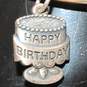 James Avery Sterling Silver "Happy Birthday" Charm Bracelet - 7.37g image number 3