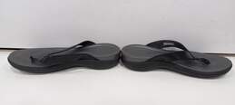 Crocs Dual Comfort Women's Black Rubber Sandals Size 8 alternative image