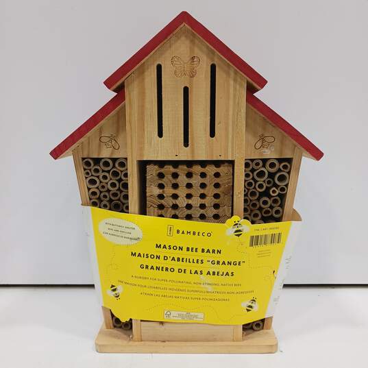 Bambeco Mason Bee Barn Nursery For Pollinating Bees NEW image number 1
