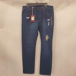 Fox Men Blue Denim Jeans 36 NWT