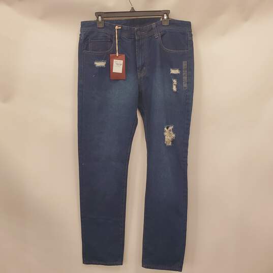 Fox Men Blue Denim Jeans 36 NWT image number 1