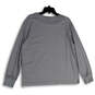 NWT Womens Gray Graphic Crew Neck Long Sleeve Pullover Sweatshirt Size L image number 2