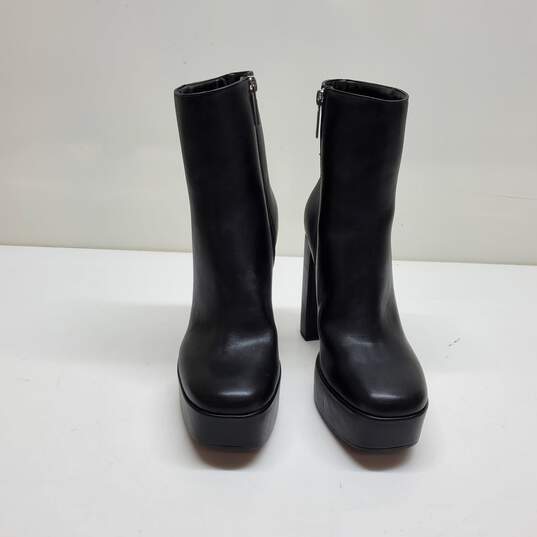 Zara Platform heeled ankle boots image number 2