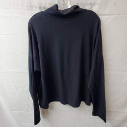 Bryn Walker Black Cowl Neck Sweater Size M alternative image