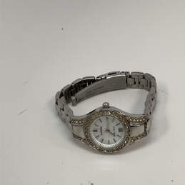 Designer Fossil AM-4019 Rhinestone Stainless Steel Quartz Analog Wristwatch
