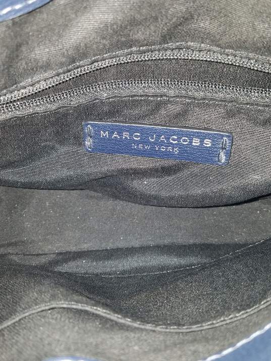 Authentic Marc Jacobs Navy Saddle Crossbody Bag image number 5