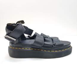 Dr. Martens Clarissa II Black Leather Sandals Shoes Women's Size 8 M