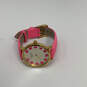 Designer Kate Spade 0770 Metro Dot Pink Leather Strap Analog Wristwatch image number 3